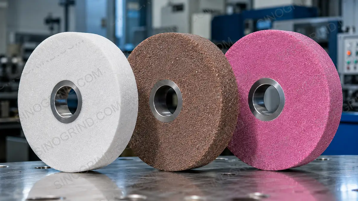 Corundum grinding wheel guide