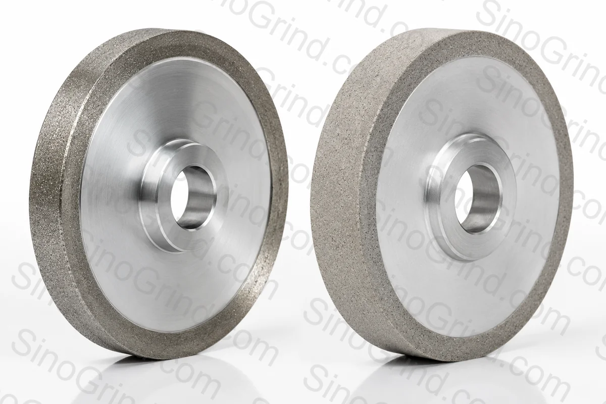 Metal bond vs vitrified bond diamond grinding wheel comparison