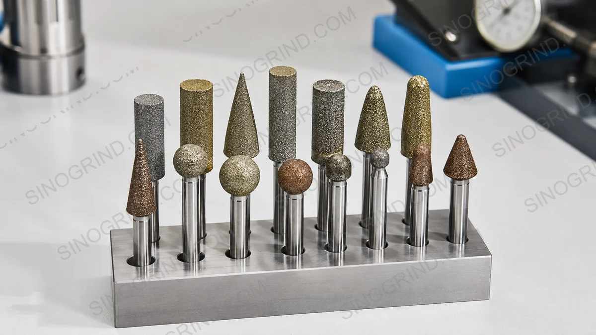 Diamond mounted points guide