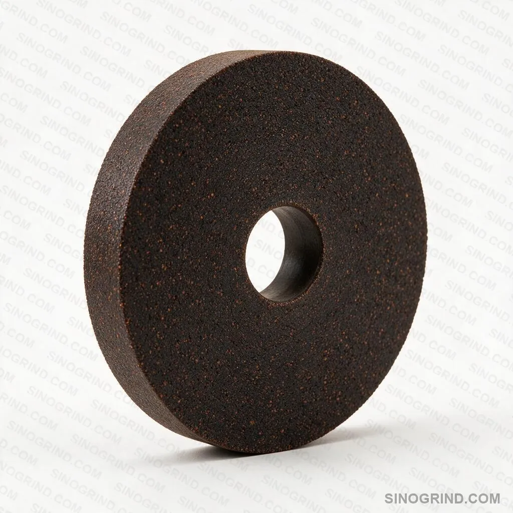 Resin bond aluminum oxide grinding wheel for cut-off and tool sharpening