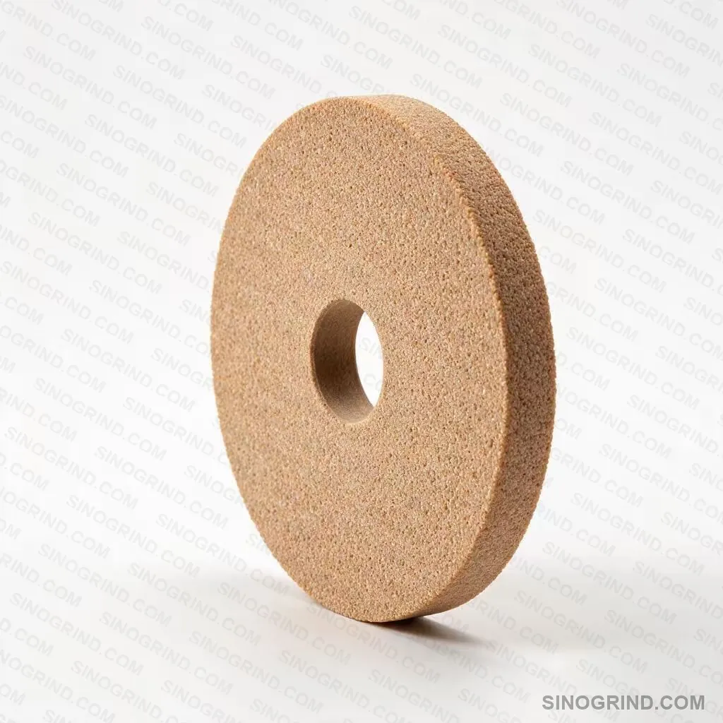Vitrified bond aluminum oxide grinding wheel for steel grinding